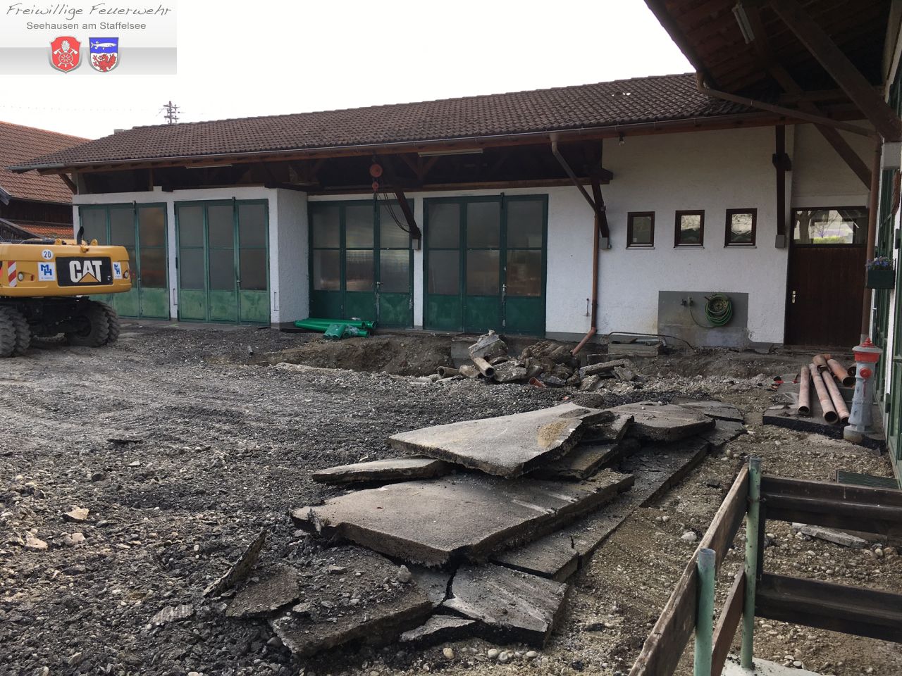 Umbau Vorplatz am Feuerwehrhaus